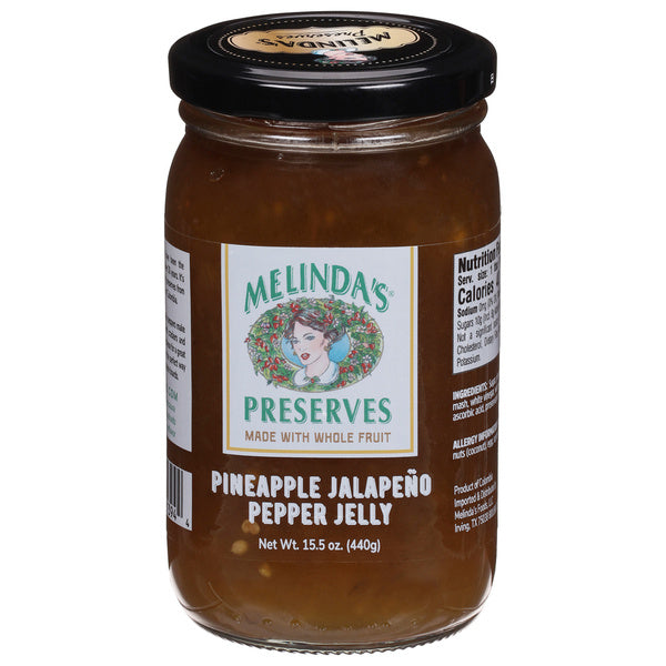6-PACK OF JELLY PINEAPPLE PINEAPPLE JALAPEÑO 15.5 OUNCE - CASE OF 6