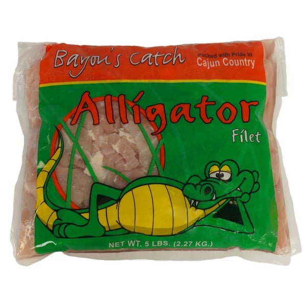 5 LB-PACK OF ALLIGATOR MEAT WH 5LB CM