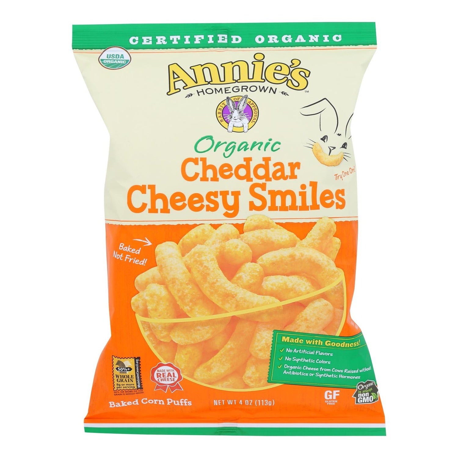 12-PACK OF SNACK PUFF CHEESE PUFFS CHEDDAR