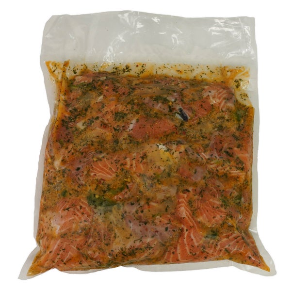 5LB-PACK OF SALMON ATL FAJITA MARNTD 2/5LB