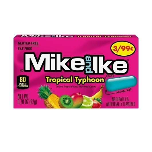 384-PACK OF Tropical Typhoon Mike & Ike, 16 - 24 - 0.78 OZ