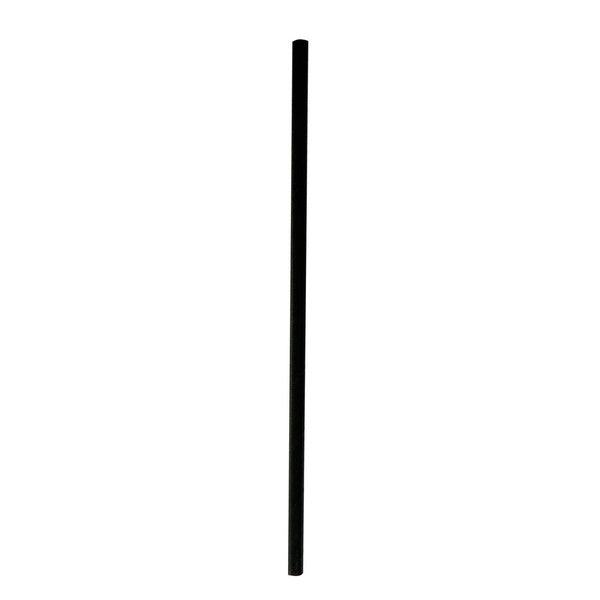 1280-PACK OF Straw Wrapped Boardwalk Wrapped Jumbo Paper Straws - 7.75 Inch Black Straws for Cold Drinks - 1280 Count Carton