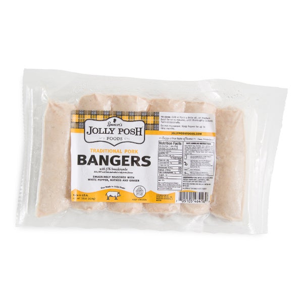 16Z-PACK OF SAUSAGE PORK BANGERS TRAD