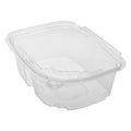 200-PACK OF Container Takeout Karat 200 sets 32 oz PET Plastic Tamper Resistant Hinged Deli Containers with Lid