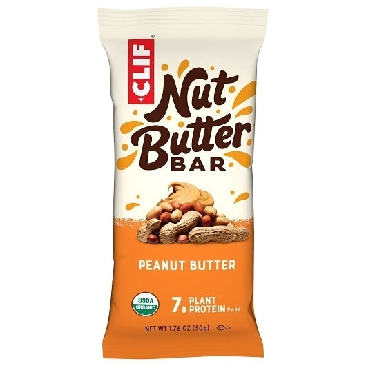 30-PACK OF Nut Butter Bar Peanut Butter Clif, 6 - 5 - 1.76 Oz