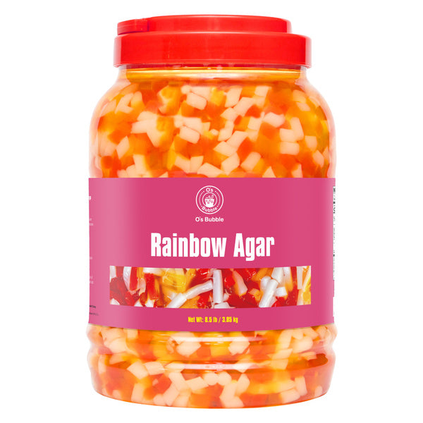 4-PACK OF JELLY AGAR RAINBOW