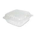 200-PACK OF Container Food Dart C95PST1 ClearSeal Hinged-Lid Plastic Containers - 9.3 x 8.8 x 3 inches - 200 Count - Leak-Resistant Food Storage Solution