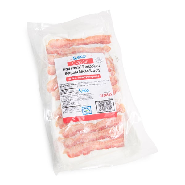150 CT-PACK OF BACON PRECOOKED REGULAR SLICE