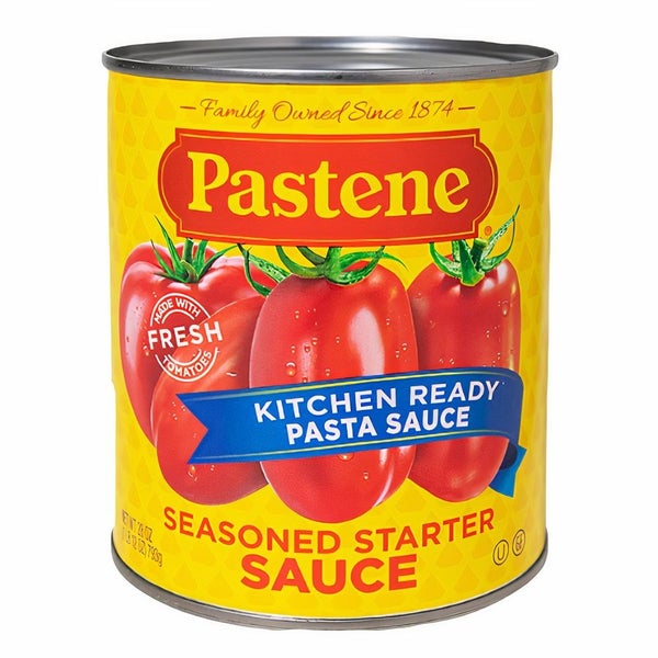 12-PACK OF Sauce Pasta Kitchen Ready Starter Sauce, Pastene