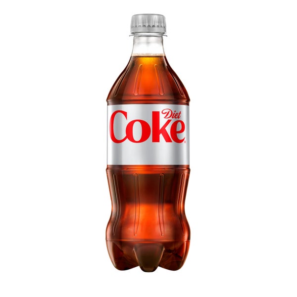 24- PACK OF SODA COKE DIET CLS CONT TRAY P