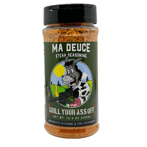6-PACK OF Seasoning Ma Deuce Steak, GYAO