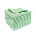 12 CT-PACK OF CLOTH WSH MICRFBR WAFLE GRN