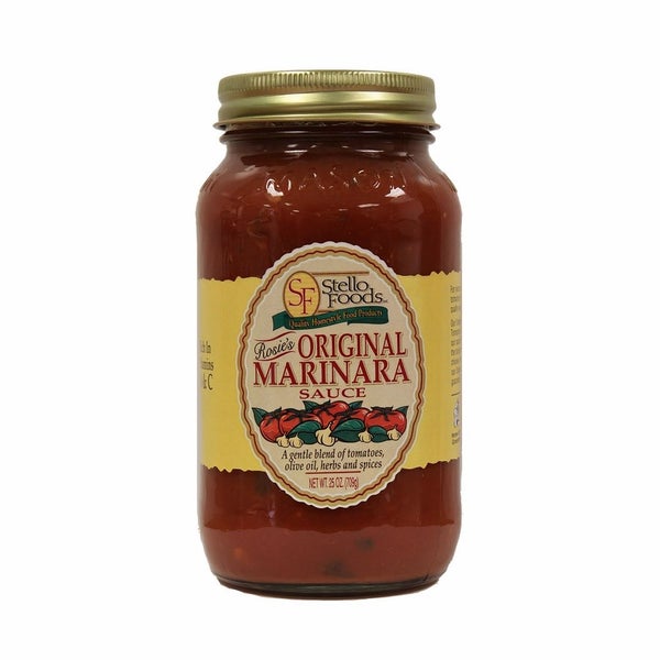 12-PACK OF Sauce Marinara Original Rosie's, Stello Foods