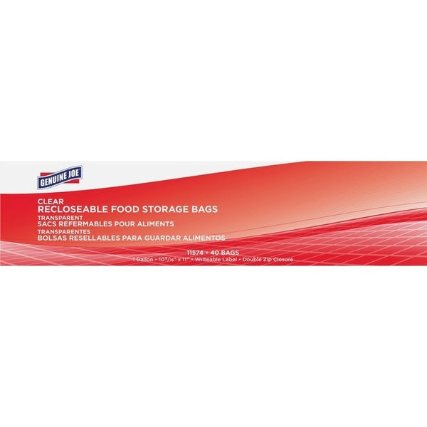 9-PACK OF BAG STORAGE CLEAR - 360 BAGS