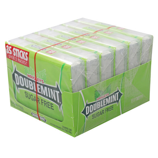 48-PACK OF Gum Stick Sugar Free Mega Pack Wrigley, 8 - 6 - 35 Pc