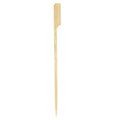100-PACK OF Skewer Bamboo 6" Natural Paddle Pick Skewer