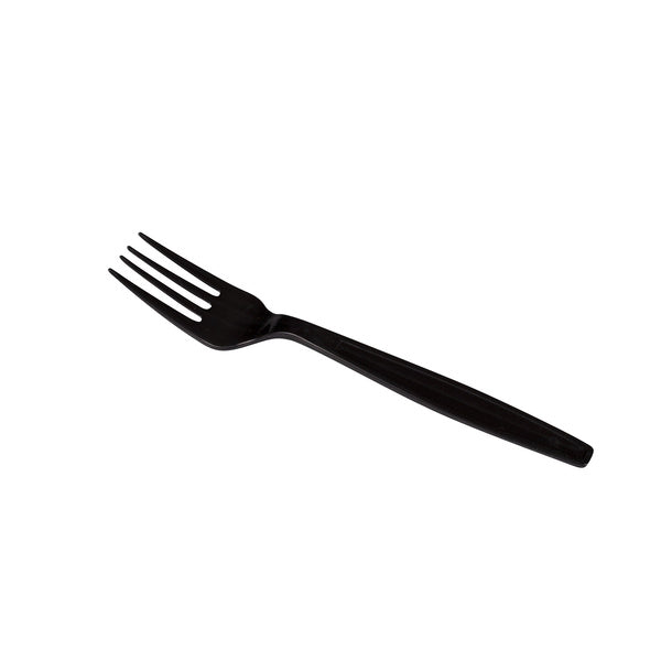1000-PACK OF Fork Plastic Karat 1,000 ct PP Plastic Extra Heavy Weight Forks, Black