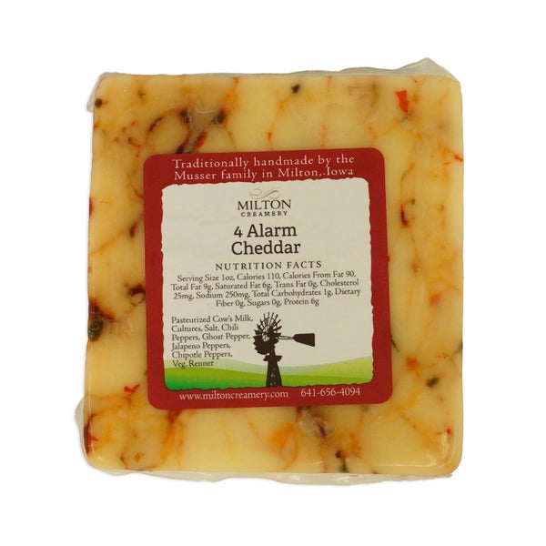 16-PACK OF CHEESE CHEDDAR 4 ALARM PRECUTS