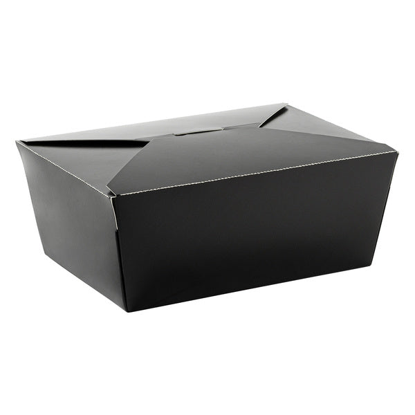 2-PACK OF CONTAINER PAPER #4 TAKEOUT BLK