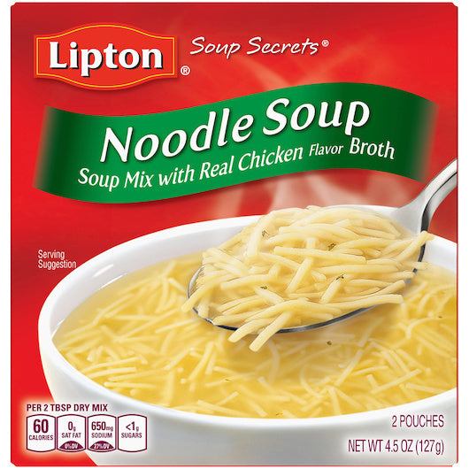 24-PACK OF Noodle Soup Lipton Tea, 24 - 4.5 Oz