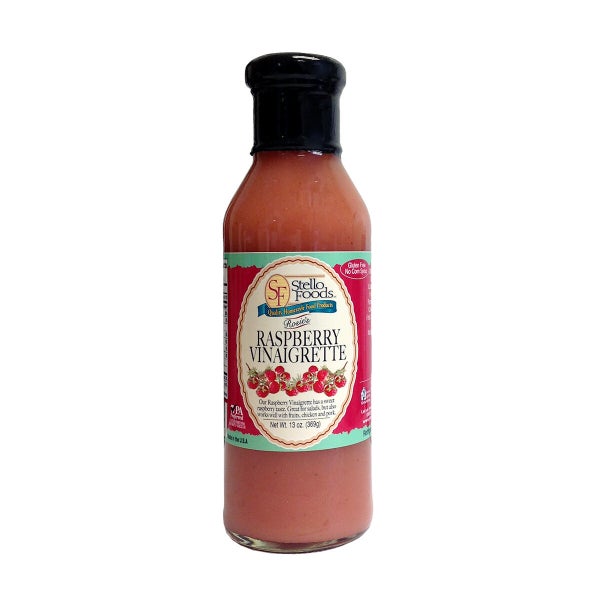 12-PACK OF Vinaigrette Raspberry Rosie's, Stello Foods