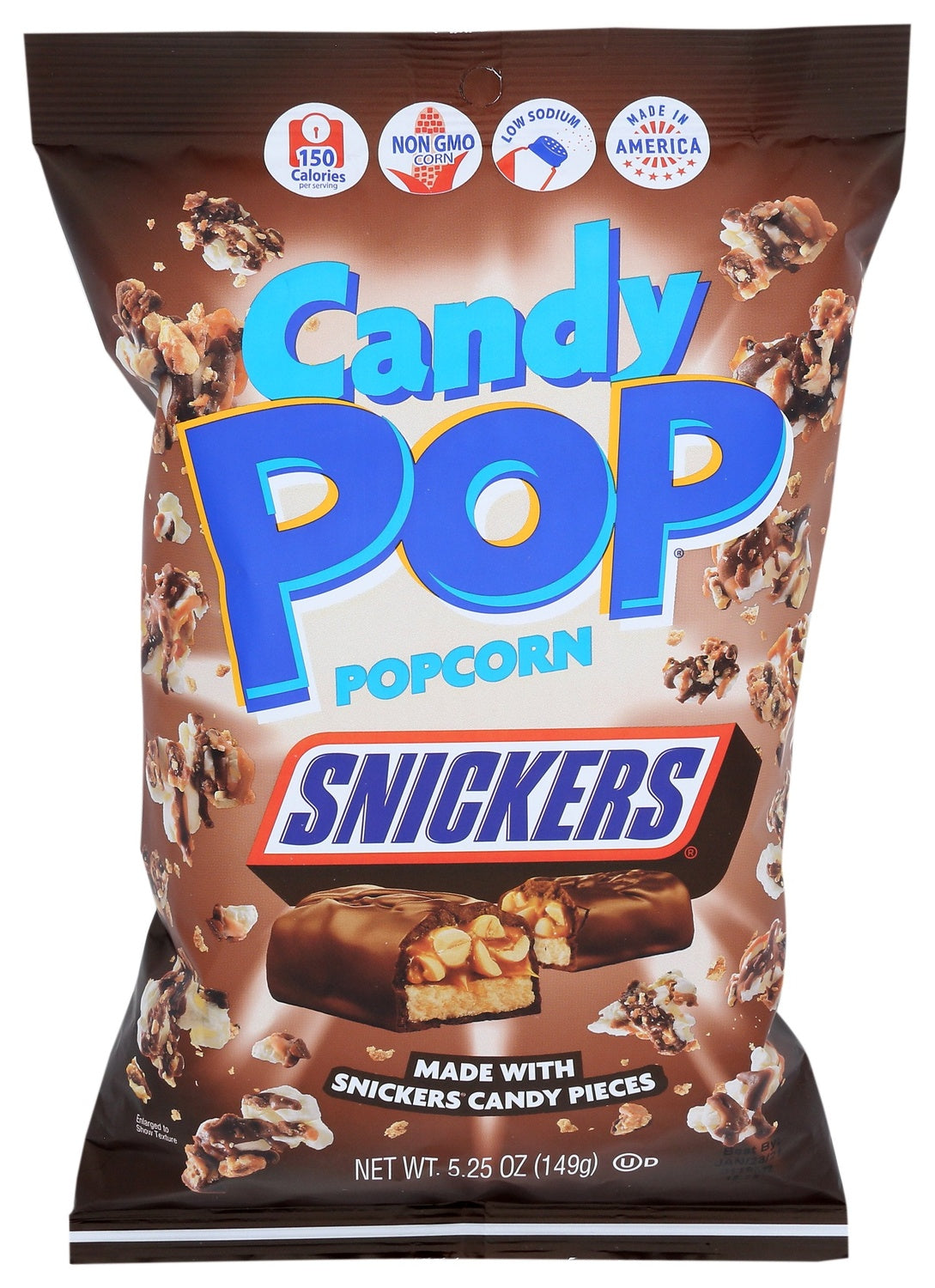 12-PACK OF SNACK POPCORN SNICKERS