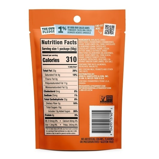 30-PACK OF Omega-3 Mix Orchard Valley, 30 - 2 Oz