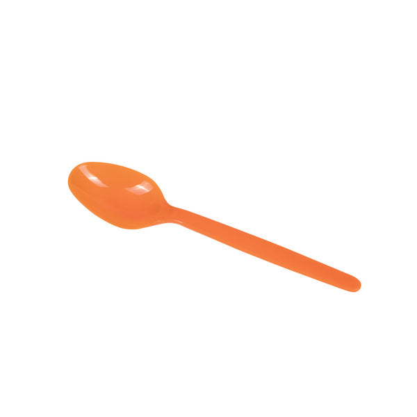1000-PACK OF Teaspoon Plastic Karat 1,000 ct PS Plastic Heavy Weight Tea Spoons, Orange