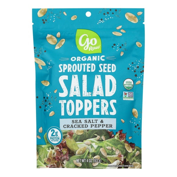 6-PACK OF MIX SEED SALAD TOPPERS, SEA SALT AND PEPPER