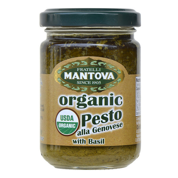12-PACK OF Sauce Pesto Genovese Organic Mantova, Fine Italian Food