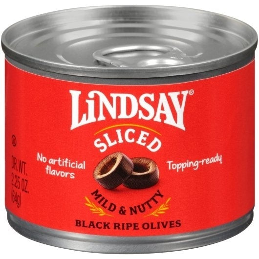 24-PACK OF Sliced Ripe Domestic Olives Canned Lindsay (Olives), 24 - 2.25 Oz