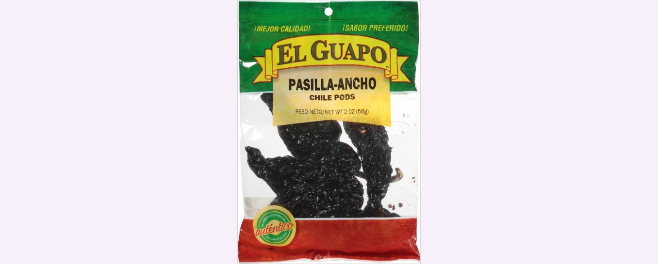 12-PACK OF CHILI POD PASILLA ANCHO