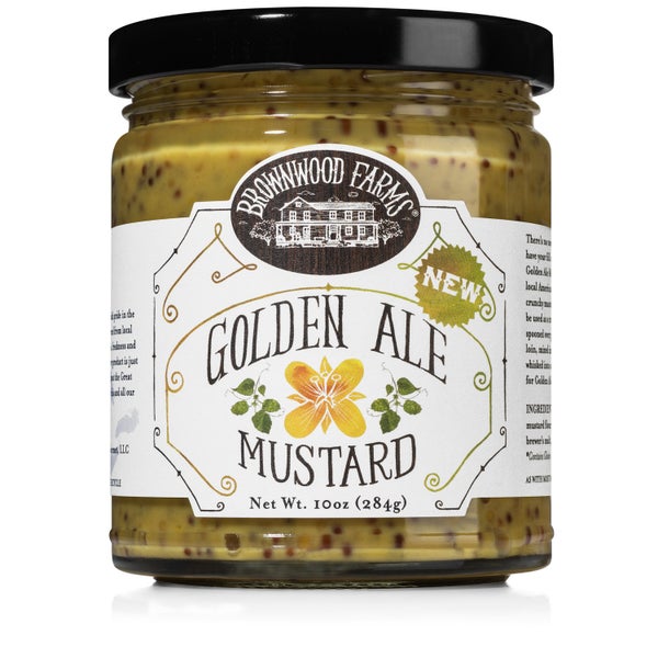 12-PACK OF Mustard Golden Ale, Milo's Whole World Gourmet