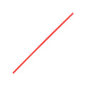 10000-PACK OF Straw Unwrp Karat 10,000 ct Stir Straws | Red (0.12" x 5.25")