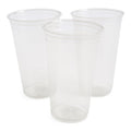 12-PACK OF CUP PLASTIC CLEAR RPET 24OZ