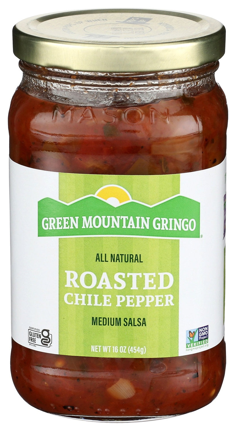 6-PACK OF CHILE CAN ROASTED PEPPER, MEDIUM SALSA