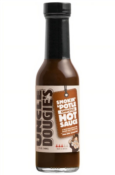 6-PACK OF Sauce Hot, Smokin' Potle Chipotle, Uncle Dougie's