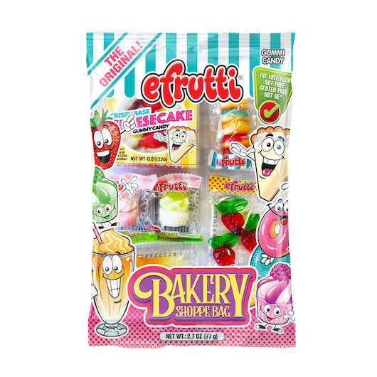 12-PACK OF Bakery Shoppe Bag Gummy Candy Efruiti, 12 - 2.7 Oz