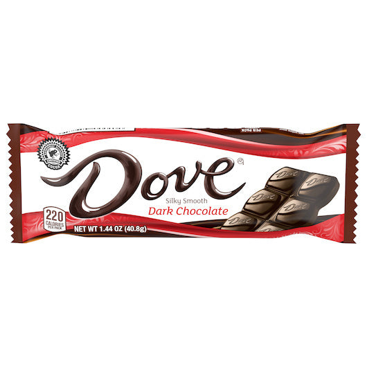 216-PACK OF Dark Chocolate Singles Dove, 12 - 18 - 1.44 Oz