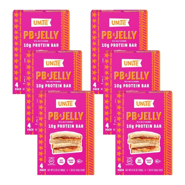 6-PACK OF Peanut Butter Jelly Unite 6.36 oz