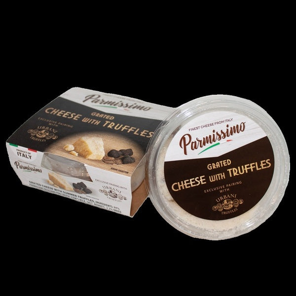 8-PACK OF Truffle Black Cheese Grated
