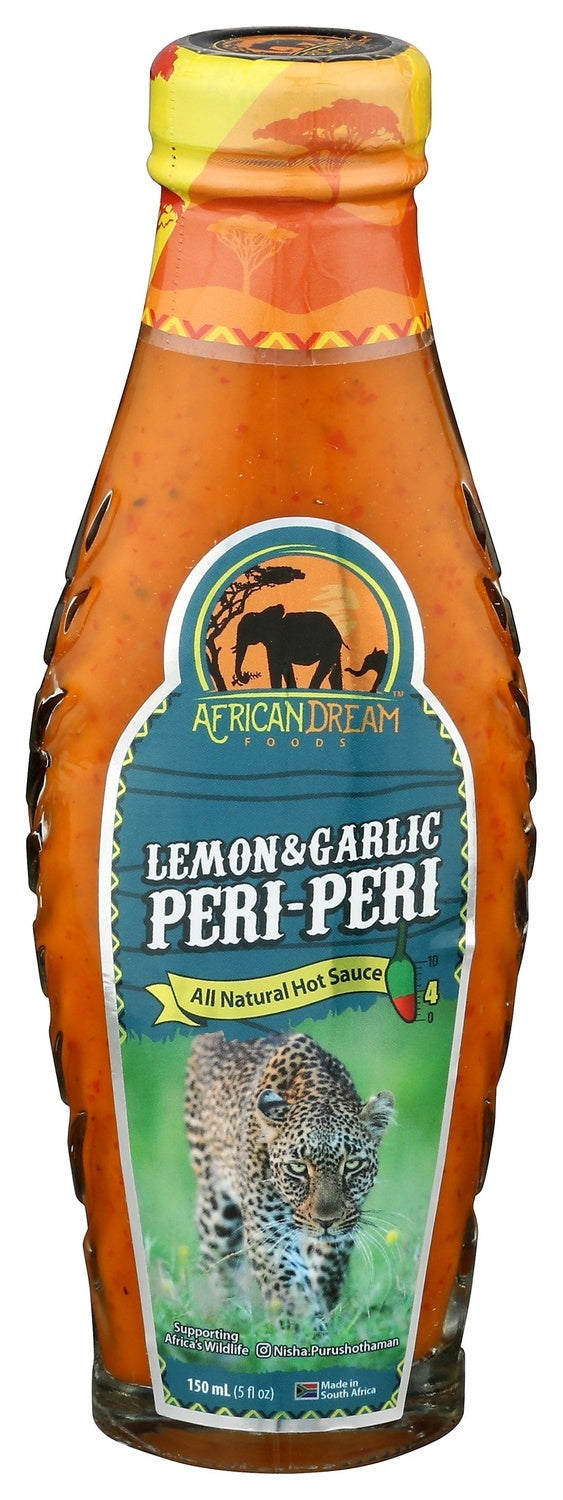 6-PACK OF SAUCE HOT LEMON AND GARLIC PERI-PERI