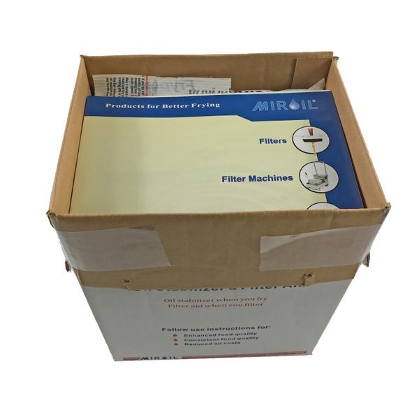 46- PACK OF FILTER POWDER OIL TREATMENT