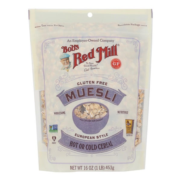 4-PACK OF CEREAL MUESLI EUROPEAN STYLE