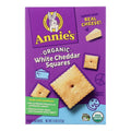 12-PACK OF SNACK CRACKER ORGANIC WHITE CHEDDAR SQUARES