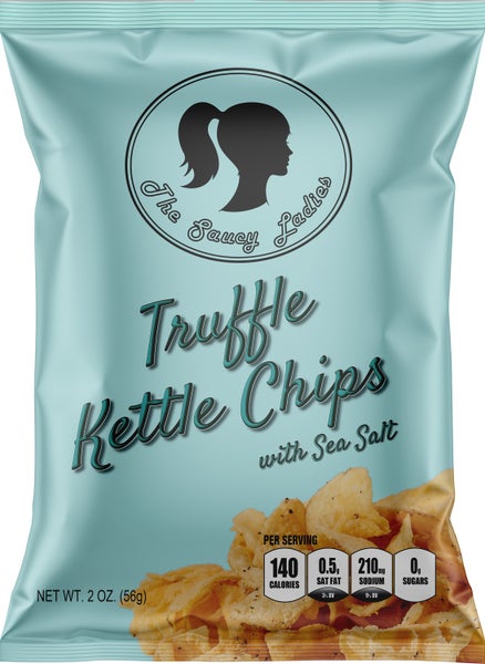 30-PACK OF Snack Chips Truffle 2 OZ, The Saucy Ladies