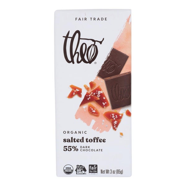 12-PACK OF CANDY CHOCOLATE SALTED TOFFEE