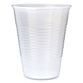2500-PACK OF Cup Plastic Fabri-Kal 9 oz Clear Ribbed Cold Drink Cups - 2500 Count - Durable Plastic for Custom Branding