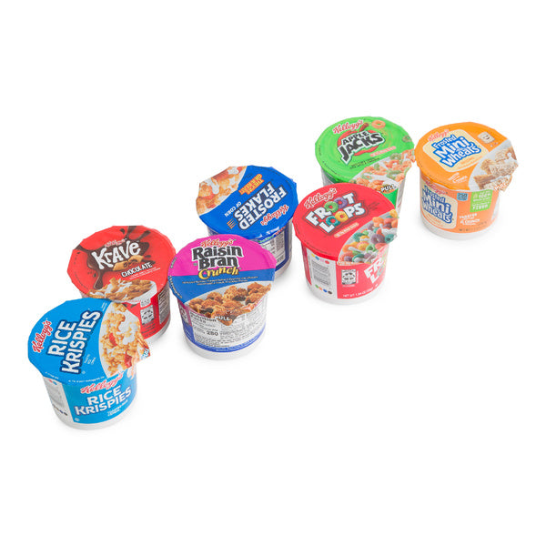 60-PACK OF CEREAL ASSORTED FAV CUP PAK