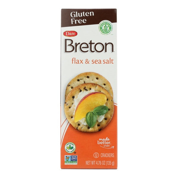 6-PACK OF CRACKER THIN FLAX AND SEA SALT